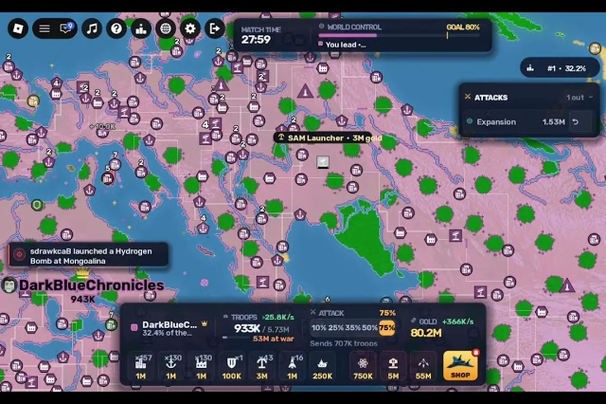 RoWorld Best gold strategy: Maximize Every Resource